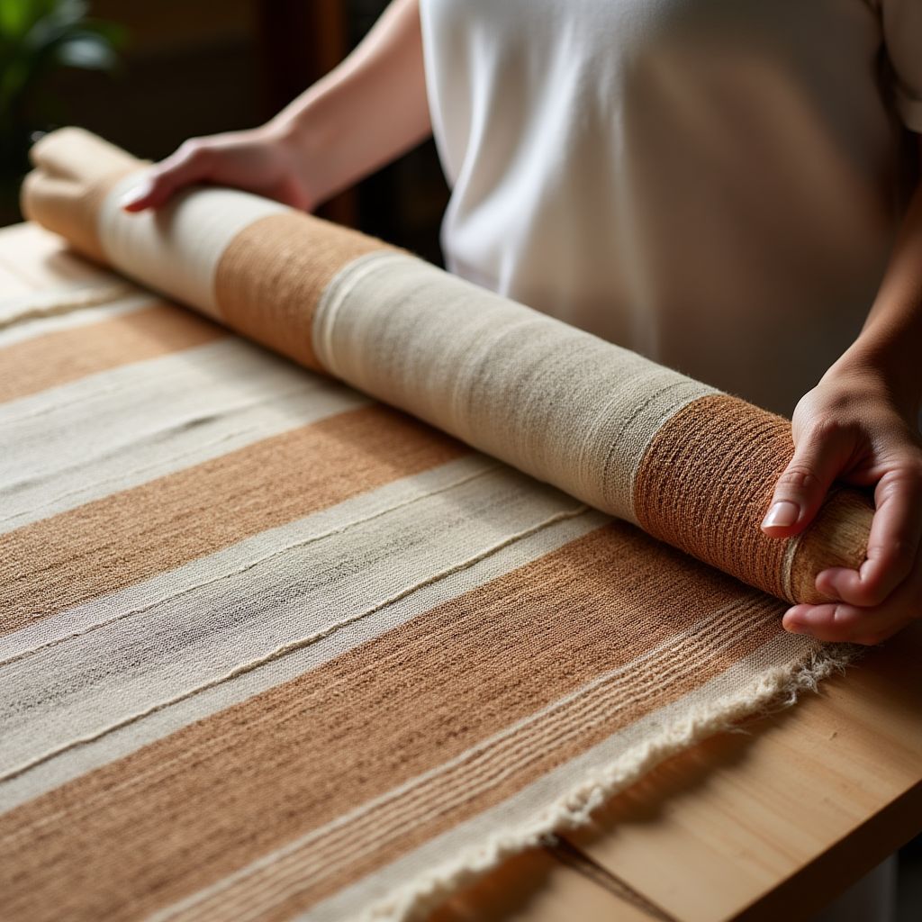 Innovation textile tissage organique